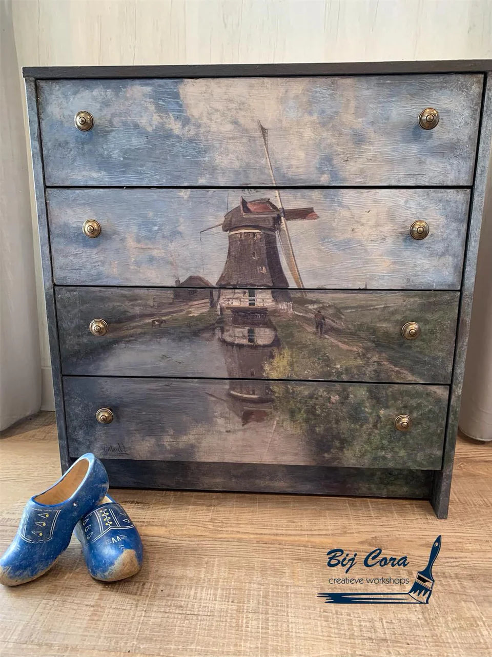 Mint by Michelle - WINDMILL, A1 - 594mm x 841mm / 23.4" x 33.1"