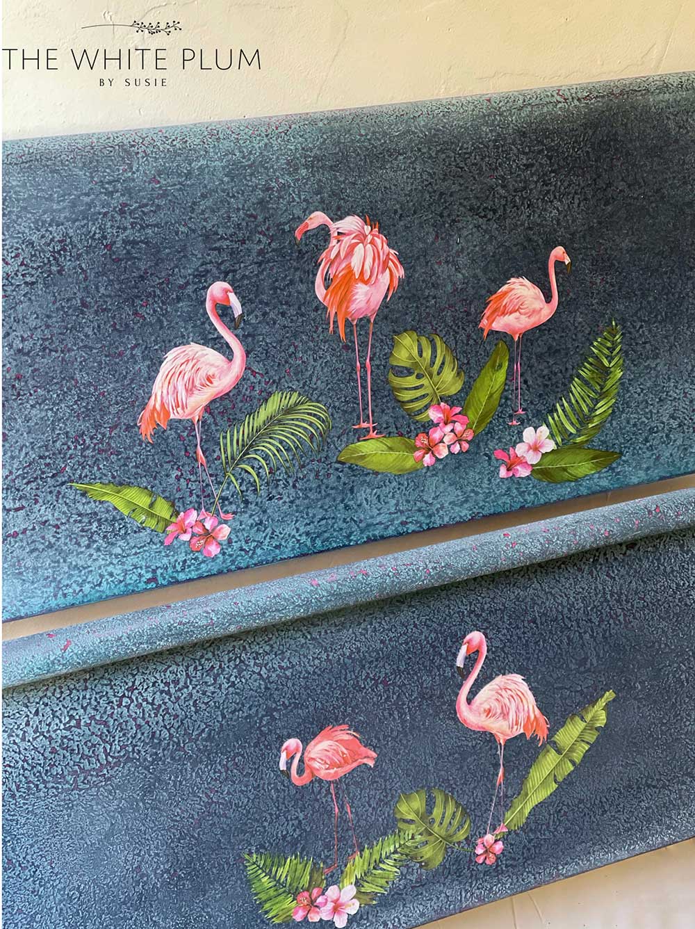 Small - FLAMINGO PINK. 3 sheets, 6" x 12"