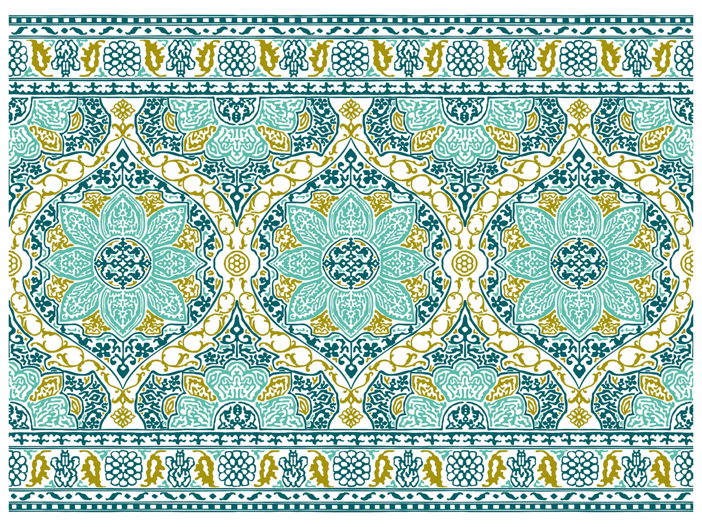 MOROCCO IOD PAINT INLAY PAD - EIGHT 12X16" SHEETS