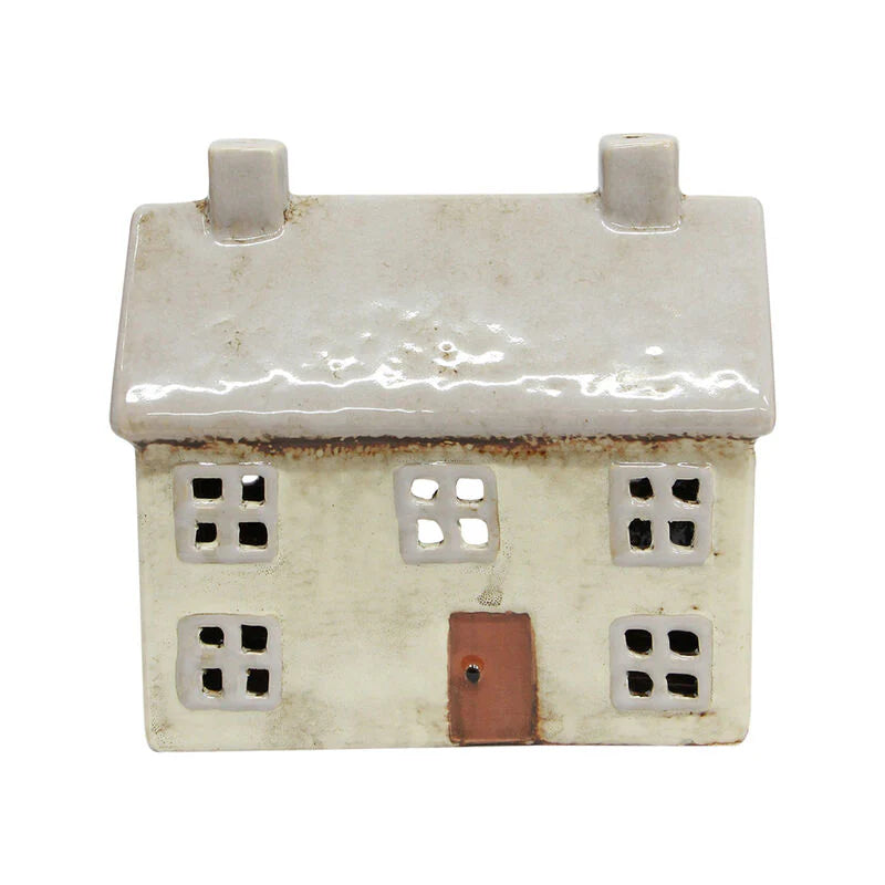 Alsace Tea Light Cottage Light Grey - French Country