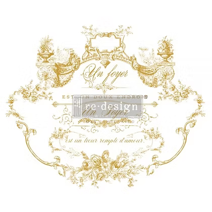 Large - LOVELY SCRIPT. 24" x 35" cut into 2 sheets