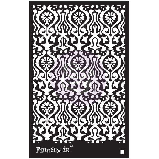 Finnabair Stencil – ORIENTAL WALL – 1 piece, 6″x9″