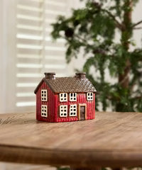 Nordgard Tea Light Torp Red Cottage - French Country