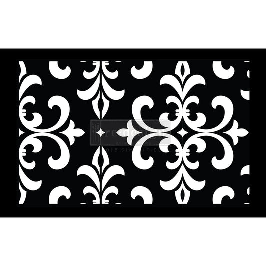 Stick & Style Stencil - MODERN DAMASK. 1 roll, 3 yards