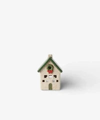 Nordgard Tea Village Cottage with Bow Wreath - French Country