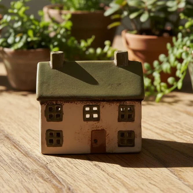 Alsace Cottage Tea light Olive Green - French Country