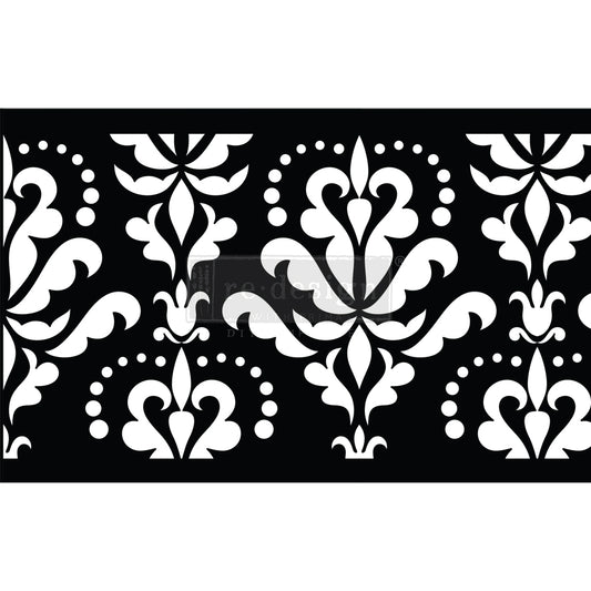 Stick & Style Stencil - DAMASK FLOURISH. 1 roll, 3 yards