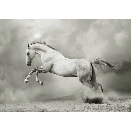 Mint by Michelle - WHITE HORSE, A1 - 594mm x 841mm / 23.4" x 33.1"