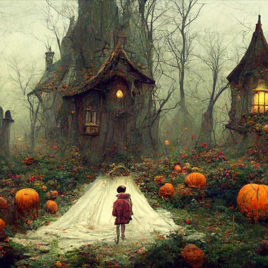 Mint by Michelle - HAUNTED HOUSE 1, A1 - 594mm x 841mm / 23.4" x 33.1"