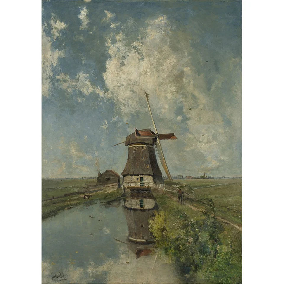 Mint by Michelle - WINDMILL, A1 - 594mm x 841mm / 23.4" x 33.1"