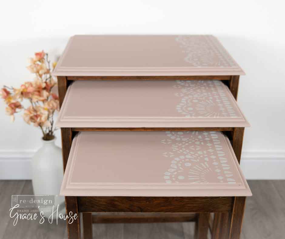 Stick & Style Stencil - MENDHI BORDER. 1 roll, 3 yards