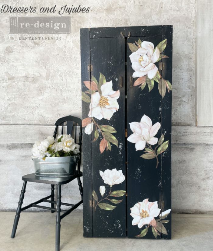 Large - MAGNOLIA GRANDIFLORA. 24" x 35" cut into 2 sheets
