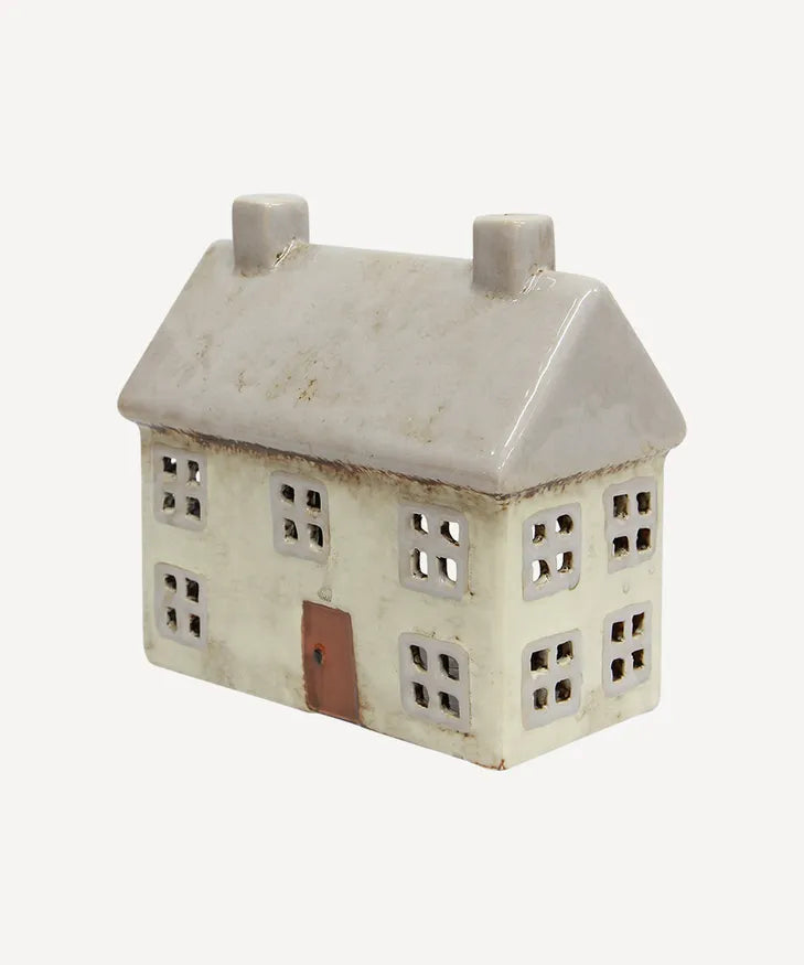 Alsace Tea Light Cottage Light Grey - French Country