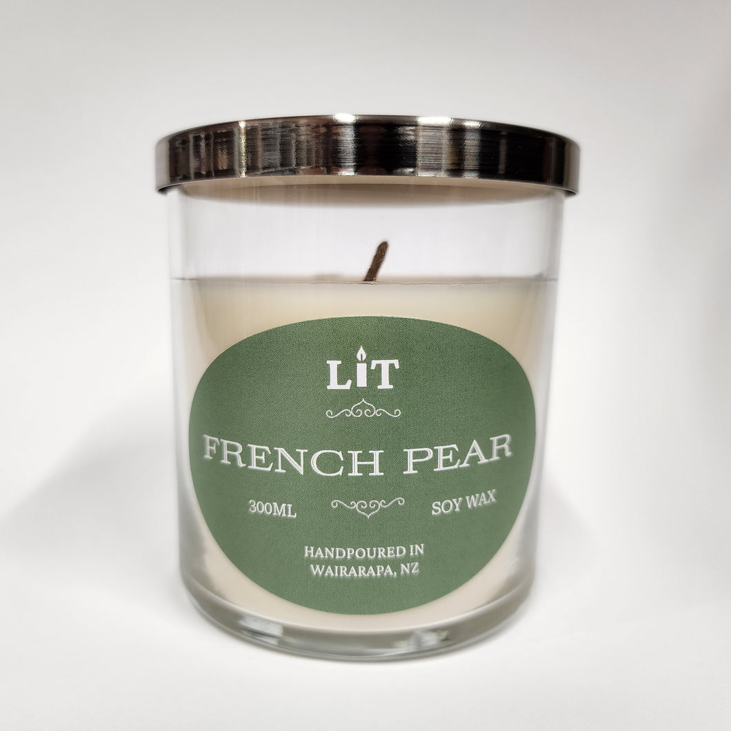 French Pear Soy Wax Candle