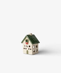 Nordgard Tea Village Cottage with Bow Wreath - French Country