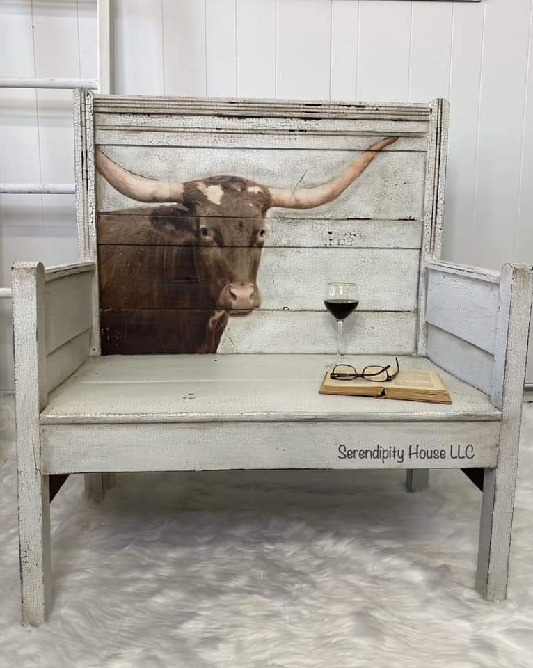 Mint by Michelle - TEXAS LONGHORN, A1 - 594mm x 841mm / 23.4" x 33.1"
