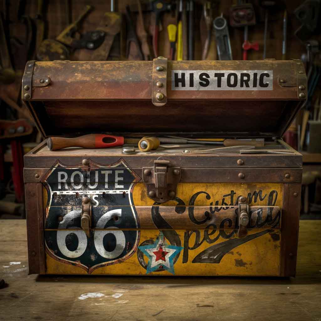 Small - CLASSIC RIDES. 3 sheets, 6" x 12"