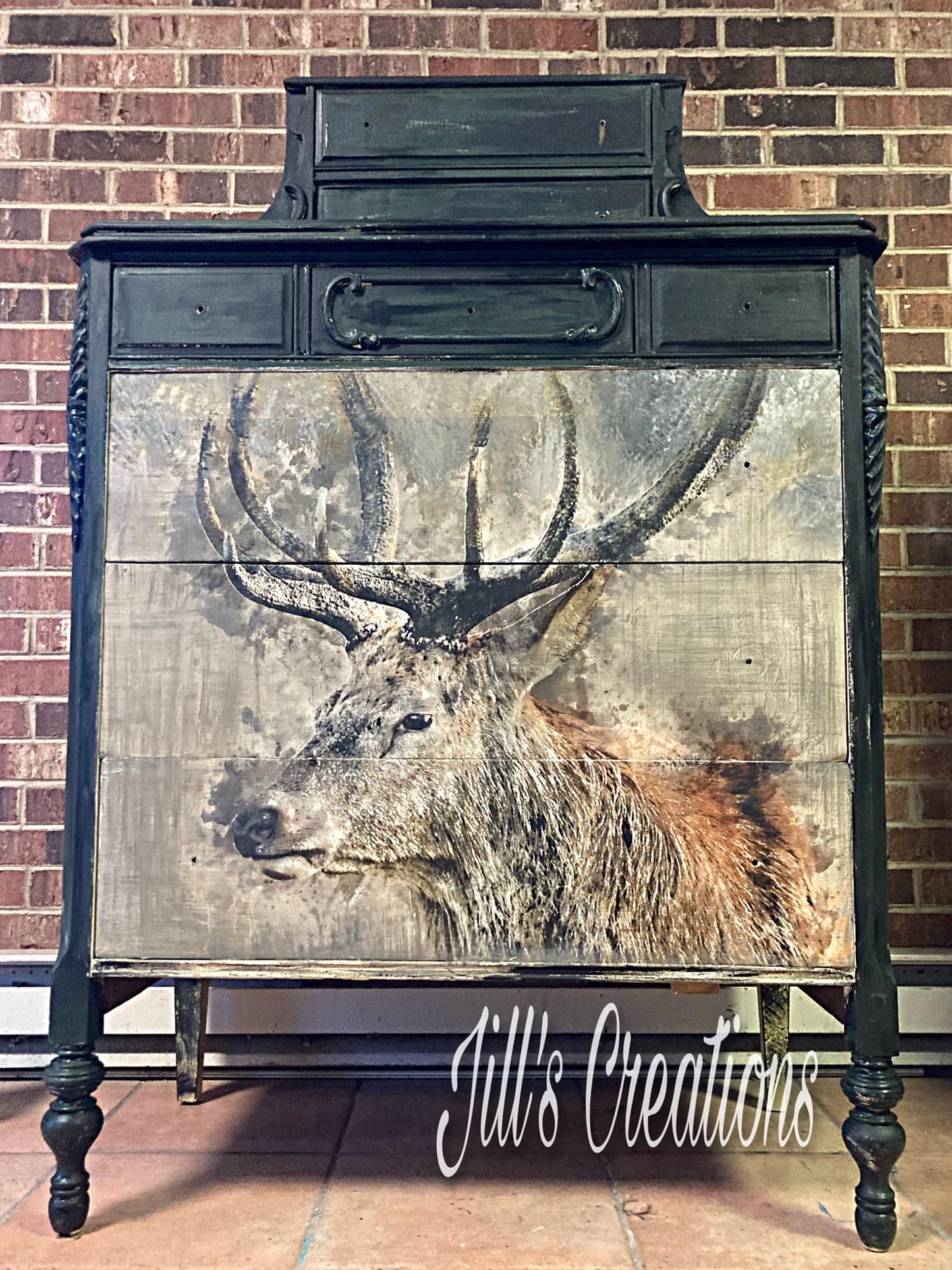 Mint by Michelle - YES, DEER, A1 - 594mm x 841mm / 23.4" x 33.1"