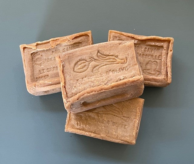 Olive soap 300g (72% oil) - Made in Marseille, France