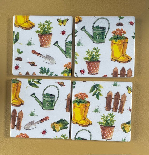 Coasters - Gardening, square