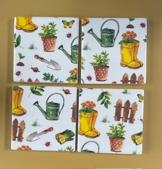 Coasters - Gardening, square