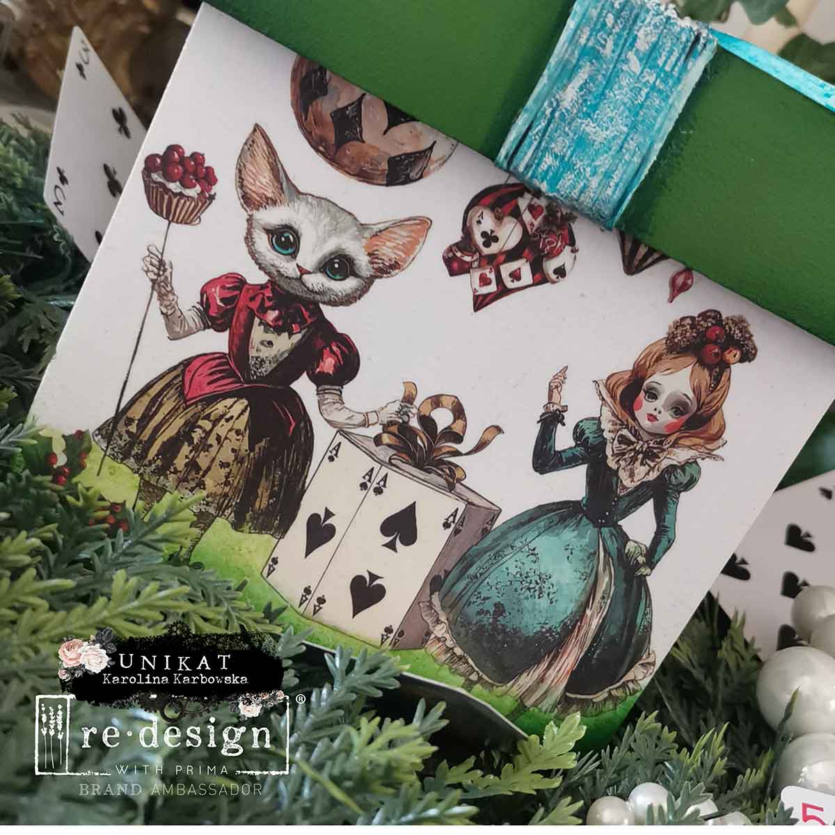 Middy - WHIMSICAL HOLIDAY DREAMS. 3 sheets, 8.5" x 11" + 1 BONUS sheet FREE