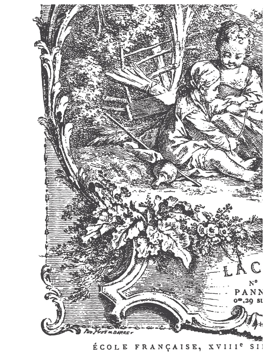 LA CHASSE IOD PAINT INLAY PAD - EIGHT 12X16" SHEETS