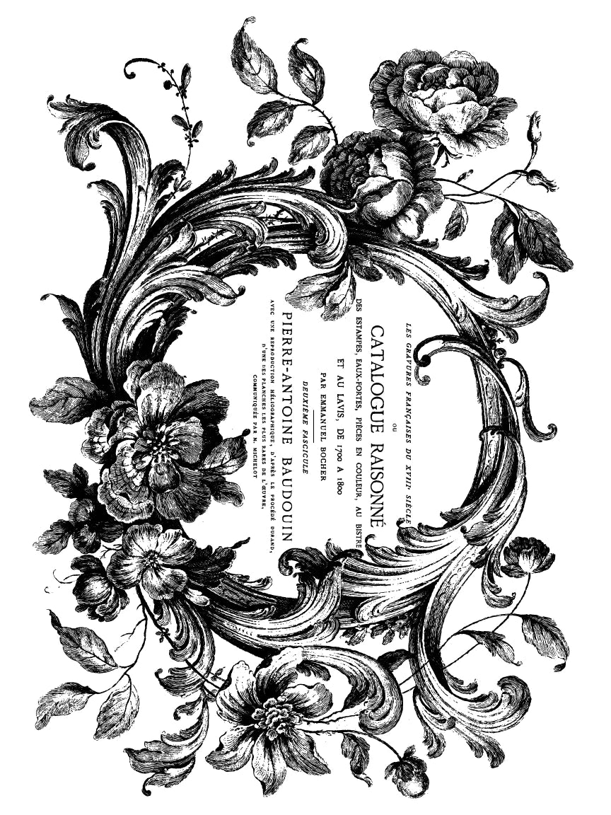 MELANGE IOD PAINT INLAY PAD - EIGHT 12X16" SHEETS