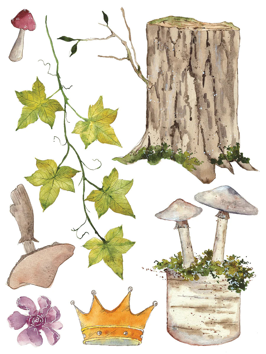 WHISPERING WILLOW IOD TRANSFER PAD - EIGHT 12X16" SHEETS