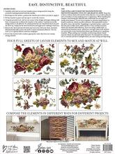 Load image into Gallery viewer, FLORAL ANTHOLOGY IOD TRANSFER PAD - FOUR 12X16&quot; SHEETS
