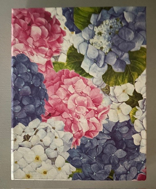 Hydrangea Notebook