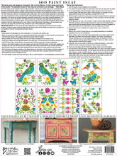 Load image into Gallery viewer, VIDA FLORA IOD PAINT INLAY PAD - EIGHT 12X16&quot; SHEETS
