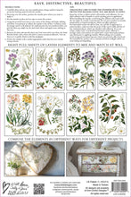 Load image into Gallery viewer, SARAH FEATON'S BOTANICALS IOD TRANSFER PAD - EIGHT 8x12" SHEETS
